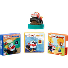 Mighty Truck Collection for Story Dream Machine - 3 Stories & 1 Character, Storytime Books with Audio Play Character, For Boys and Girls Ages 3+, I