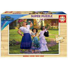 Disney Encanto puupalapeli - EDUCA - 100 palaa - Violetti - Sarjakuvat ja animaatiot