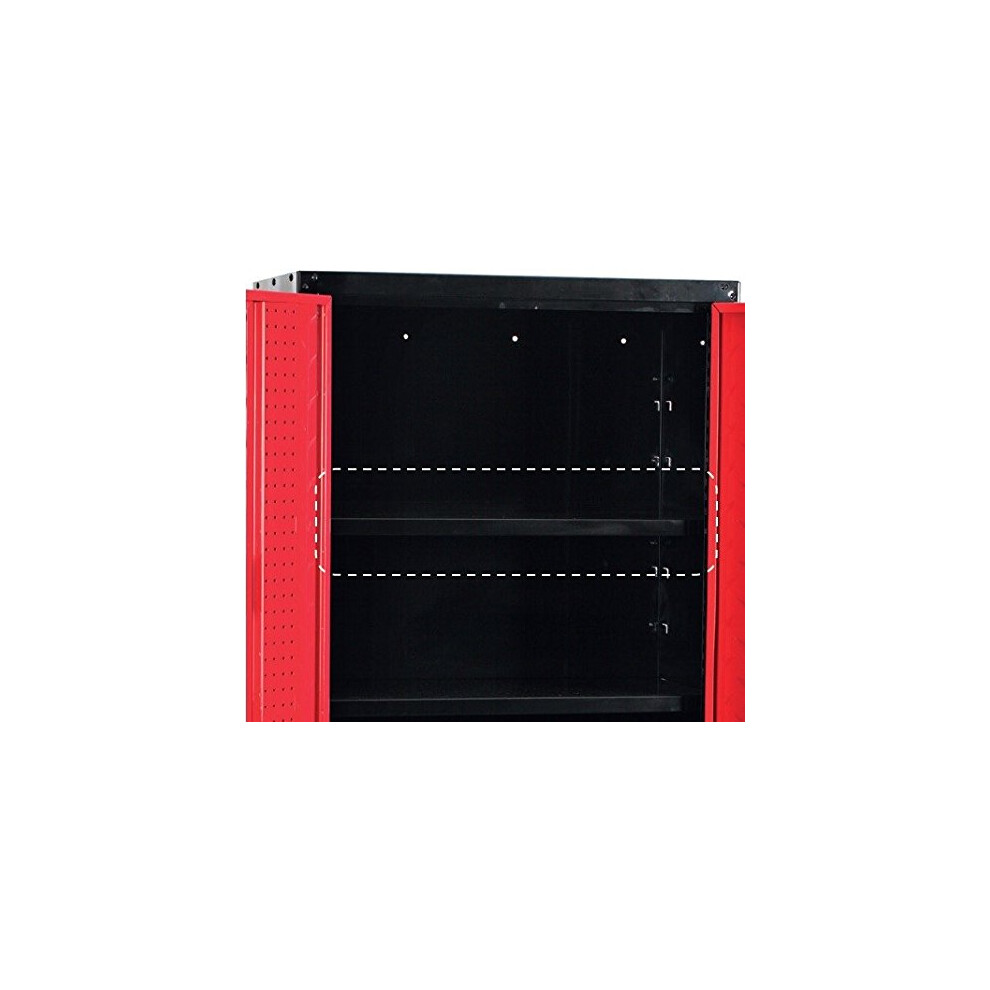 GTC2DRSS Garage Tall Cabinet Shelf, Black