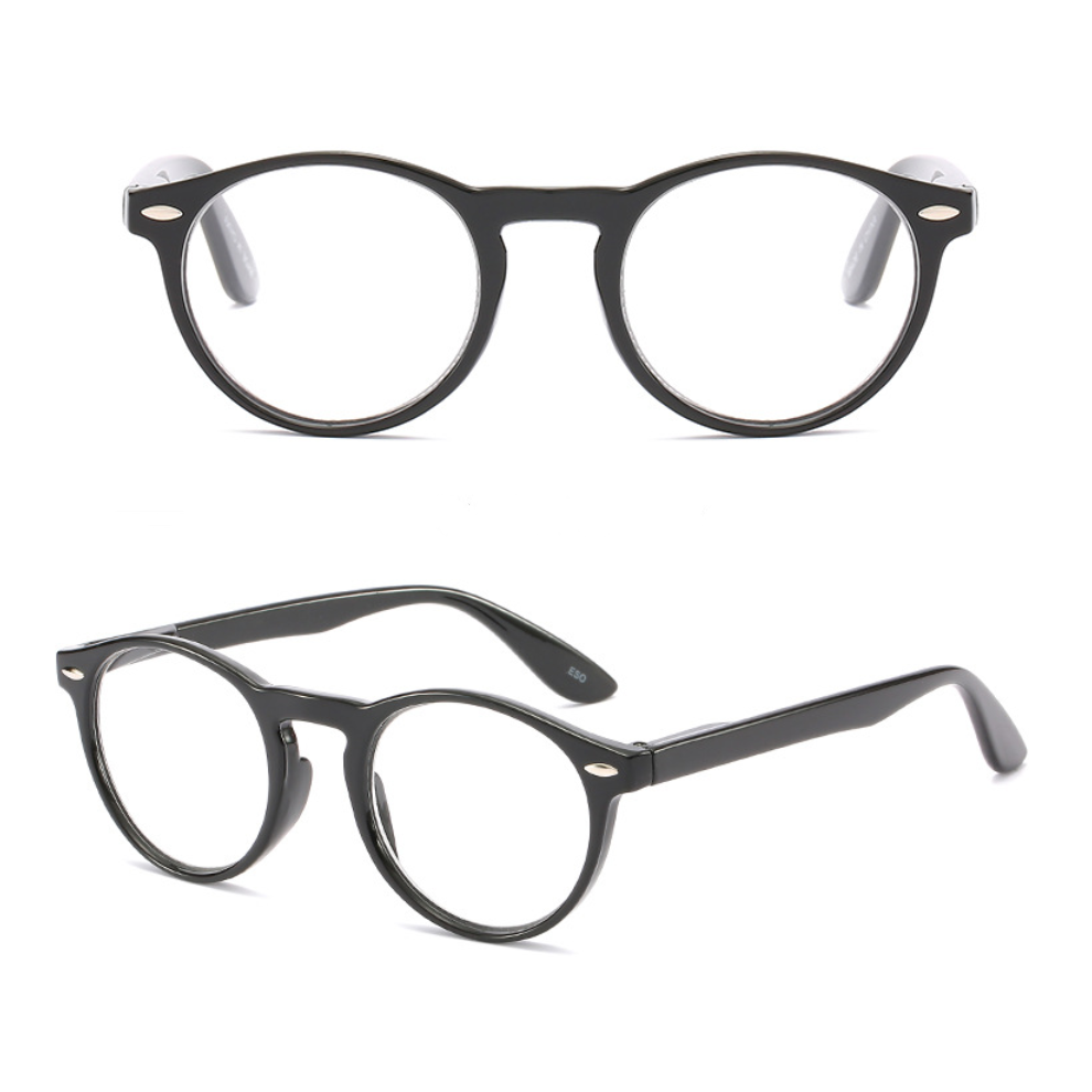 (Black, +350) Reading Glasses Spring Hinges Unisex Readers +1.0 +1.5 +2.0 +2.5 +3.0 +3.5