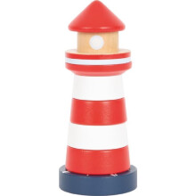 Stapeltoren - Small foot company - Vuurtoren Grote Oceaan - 7 elementen - Robuust hout - Unisex