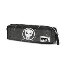 Punisher Punisher-Square HS Pencil Case, Black, 21 x 7 cm
