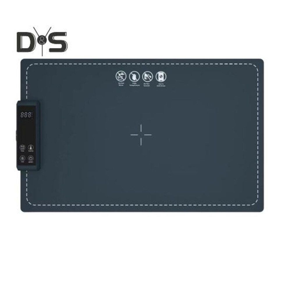 Food Warming Tray With Large Capacity Panel Digital Display Fast Heat Transfer Easy To Clean Foldable Electric Warming Mat