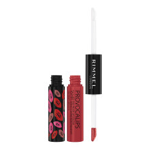 Rimmel London, Provocalips, 16HR Kiss Proof Ustné Barvy, 750 Heart Breaker, 0,14 fl oz (4 ml) / 0,1 fl oz (3 ml)