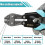 Mini Bolt Cutter, 210mm/8-inch Heavy Duty Wire Cutter, Two-Color Ergonomic Handle, Security Lock, More Efficient Leverage & Adjustable Opening, Belt 3