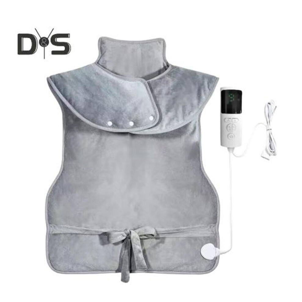 Heating Pad Instant Heated Pad for Neck Shoulder Back Pain Relief Weighted Electric Heating Pad with Wired Remote for Men Women Mom Dad