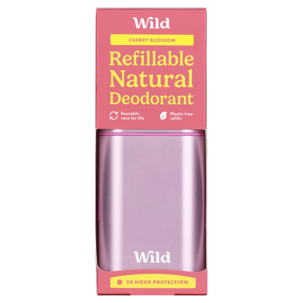Wild Red Cherry Blossom Refillable Natural Deodorant 40G