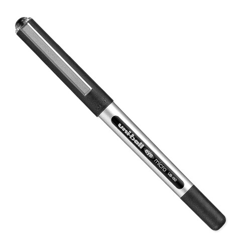 Uni-Ball Eye Micro UB-150 Gel Ink Pen - 0.5 mm - Black Ink (8) 2