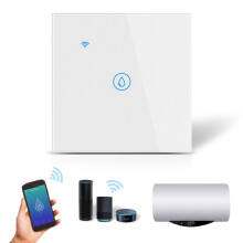 Smart Immersion Heater Timer Switch, 40A 8000W WiFi Water Heater Switch, Smart Touch Boiler Switch with Timer, Smart Life APP Remote Control, Works