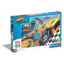 Puslespil 104 Superfarvede Hot Wheels