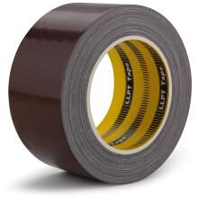 Duct Tape | Premium Grade Fabric Gaffer Tape 60MM x 30M x 0.23MM | Residue Free Strong Adhesive | Color Dark Brown(DT254)