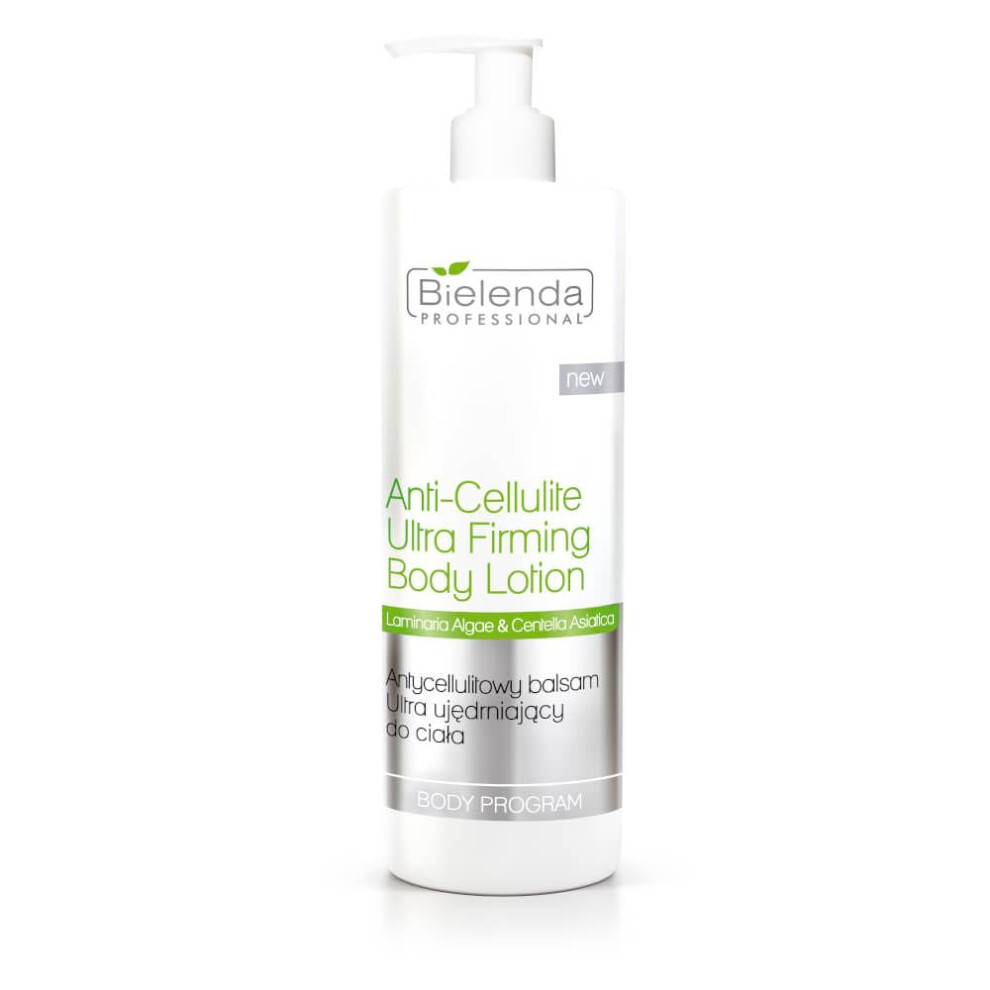 Bielenda Professional Anti Cellulite Ultra Firming Body Lotion With Laminaria Algae And Cantella Asiatica 500Ml