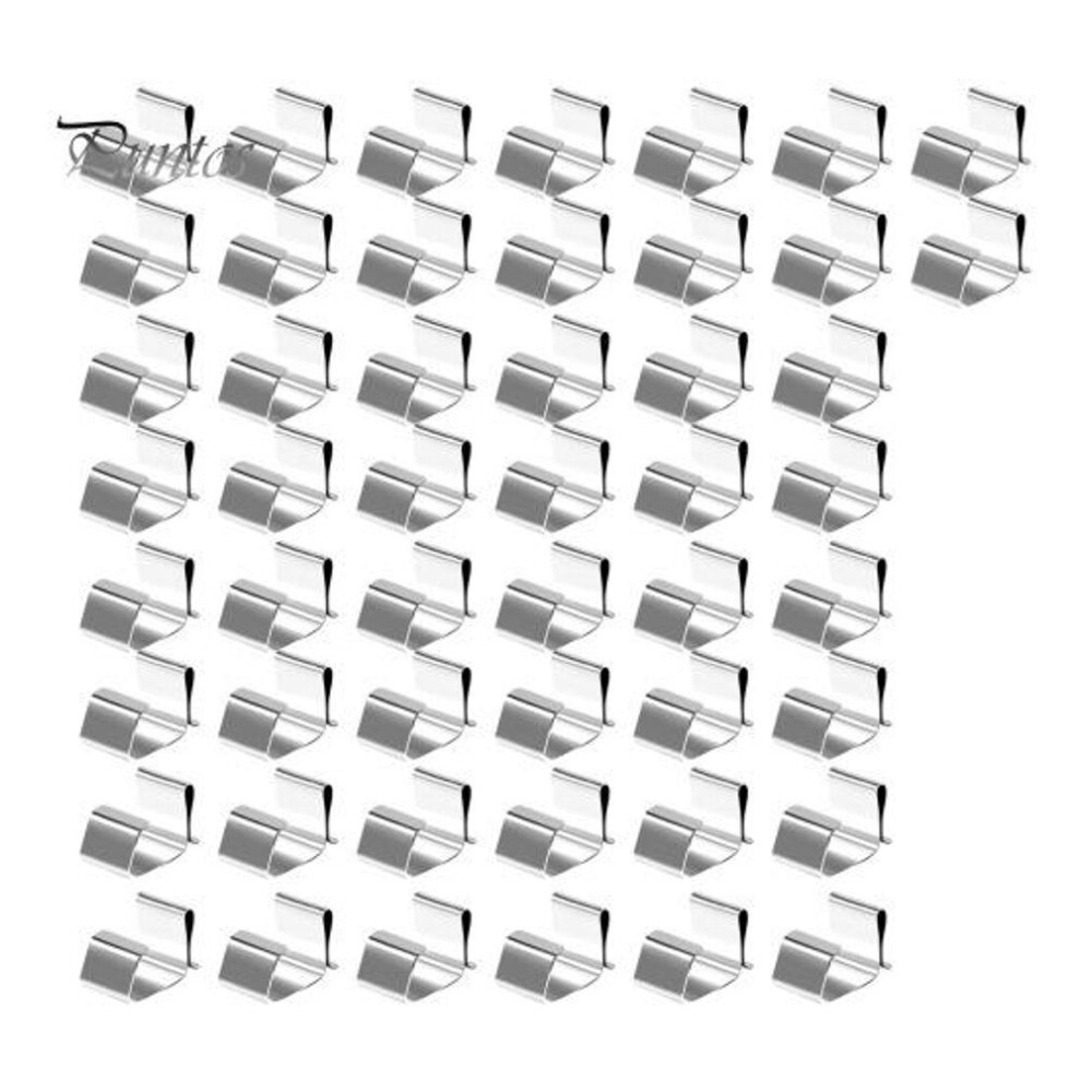 50pcs Christmas Lights Gutter Hooks Holiday Lights Roof Hooks Rustproof Simple Installation Led Light Clips Xmas Light Gutter Hangers