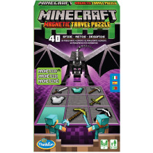 Think Fun Minecraft Travel Puzzle Logic Game, for Children from 8 years old, Logic and Troubleshooting