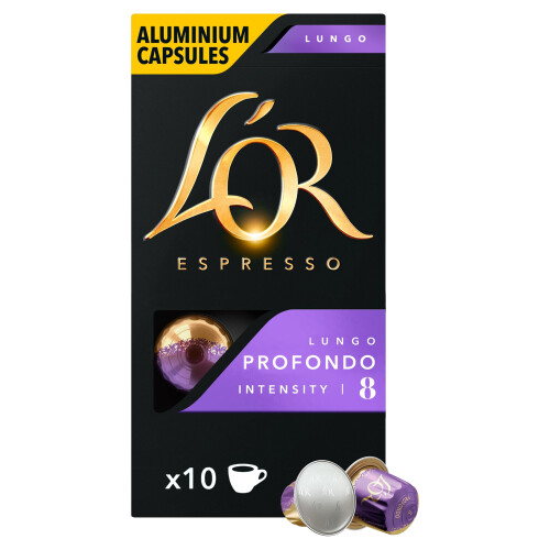 L'OR Lungo Profondo Coffee Pods, 7 Packs, Total 70 Coffee Capsules 1
