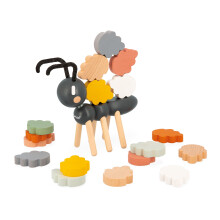 - Sweet Cocoon Ant Balance Game - Early-Learning Toy - Develops Fine Motor Skills - 1 Ant + 20 Stackable Leaves - FSC Wood Toy - 24 Months +, J04053