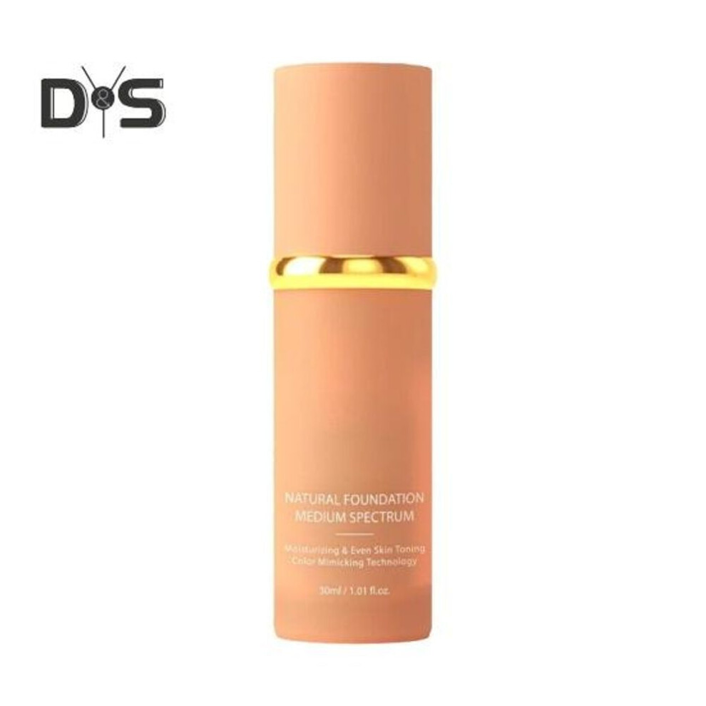 30ml 4-in-1 Liquid Foundation Full Coverage Waterproof Lightweight Long Lasting Moisturizing Natural Broad Spectrum Spf 50+ Women Face Makeup