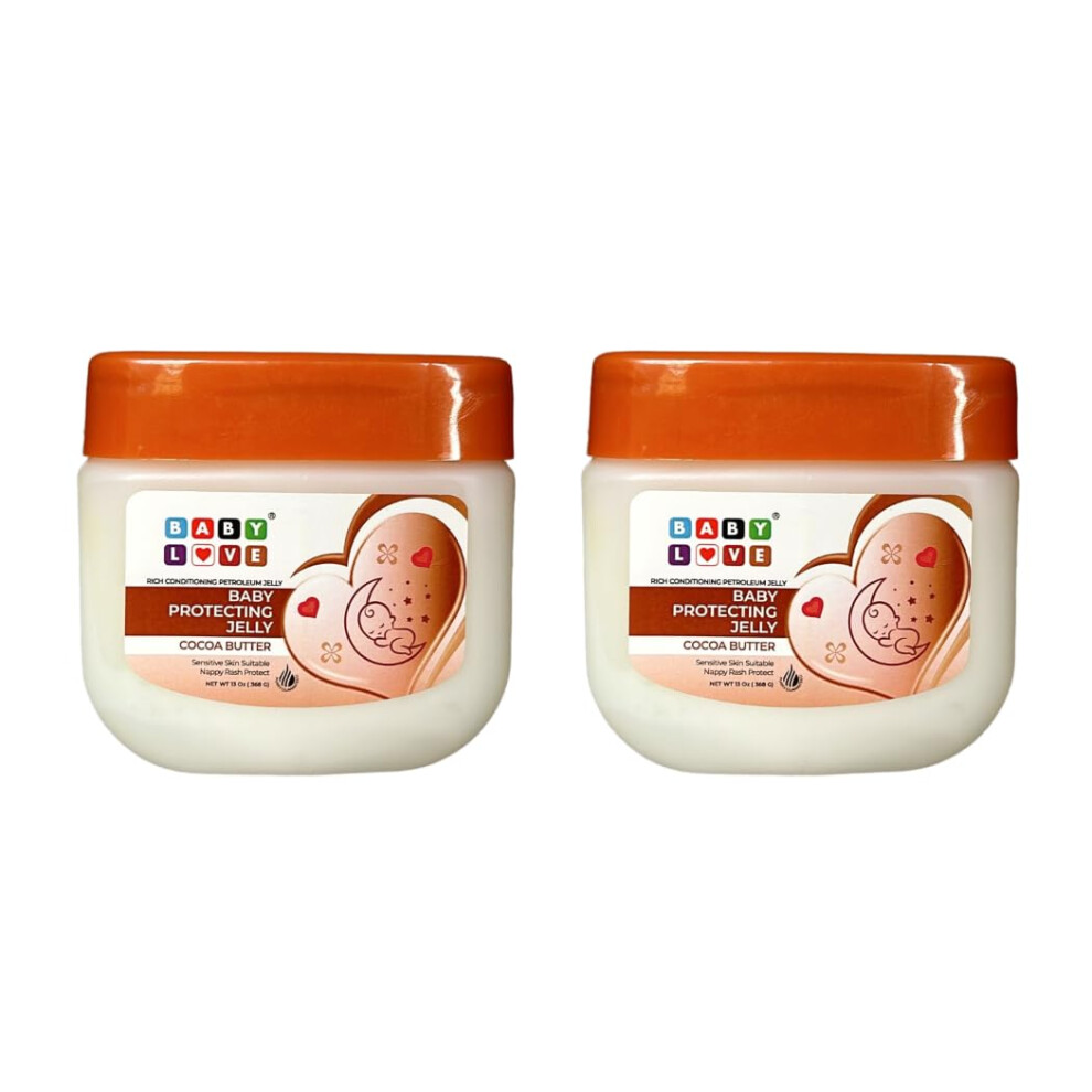 Baby Love Cocoa Butter Nursery Petroleum Jelly 2 X 368G Ican London