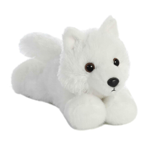 Aurora World World White Wolf Plush 1
