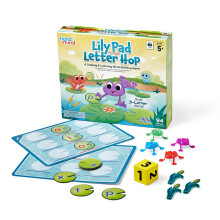 Hand2Mind Lily Pad Letter Hop - CVC & Sight Ordspil Finmotorik Leget?j Stave- og ordfremstillingsaktiviteter Familie l?ring Sjov