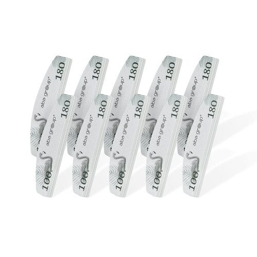 ABA POLER MINIBLOKS 100/180 HALVMÅNE 10 STK.