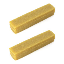 QWORK 2pcs Sanding Belt Cleaning Block Sandpaper Cleaning Stick - 200 * 40 * 40 mm