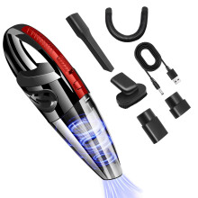 Handheld Vacuum Cleaner Hand Held Vacuum Cordless Car Vacuum Cleaner Cordless Handheld Hoover Portable 120W 5500Pa Mini Hoover for Use of Home, Car &