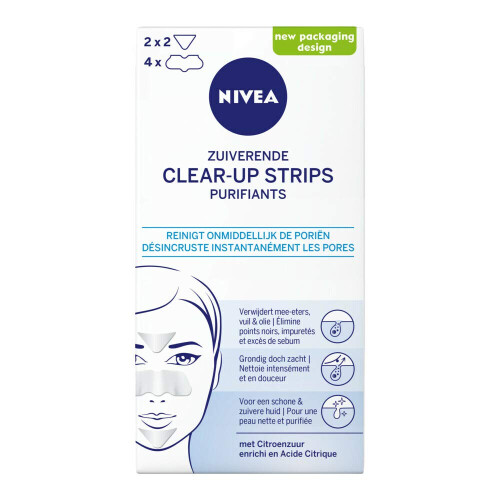 NIVEA Clear Up Strips, 50 g