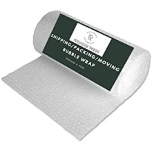 1 x Bubble Wrap Roll Bubble Cushioning Protective Wrap Packing Ideal for House Moving, Shipping. (300MM X 10M)