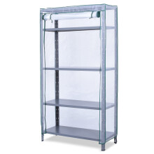 DOMO PAK LIVING Protective Cover for Shelves 90 x 40 x 185-195 cm