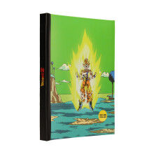 Cuaderno - DRAGON BALL - Namek Final Battle - 90 hojas rayadas - Luces - Pilas AG10 incluidas