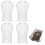 Gutter Downspout Guard, 4PCS Aluminum Down Pipe Filter Mesh Gutter Guards Expandable Leaf Strainer Gutter Screen Covers Down Pipe Protectors 1