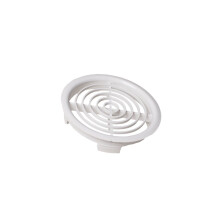 BH02082 (10 Pcs) Push-in Louvered Soffit Air Vent Grilles, White 70 mm (2.3/4 Inch) Diameter - Pack of 10 Pieces