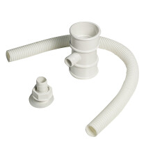 RVM1W RVM1W-White Miniflow Rainwater Diverter (Conects to 50MM Round Downpipe), White