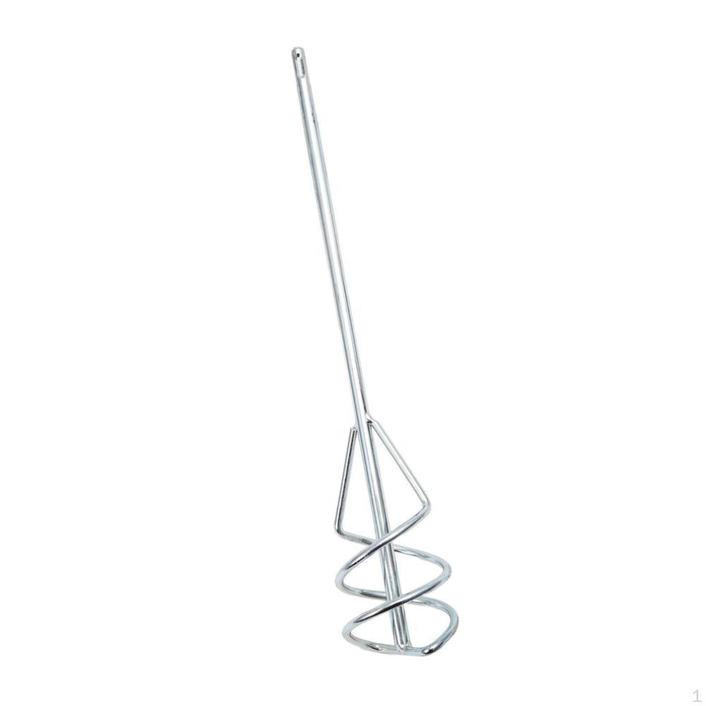 (8cmx40cm) Concrete Mixing Rod Bucket Mortar Stirrer Easy to Clean Wear Resistant Rust Paint and Mud