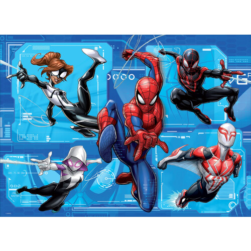 Spiderman 108 gulvpuslespil 1