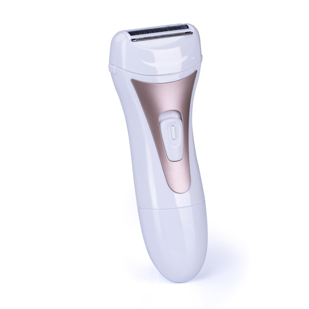 La Rochelle Ladies Wet and Dry Shaver, Soft and Smooth Shaver for Women, Painless Hair Removal, Arms, Legs, Bikini Trimmer, 2 x AAA Battery Operated