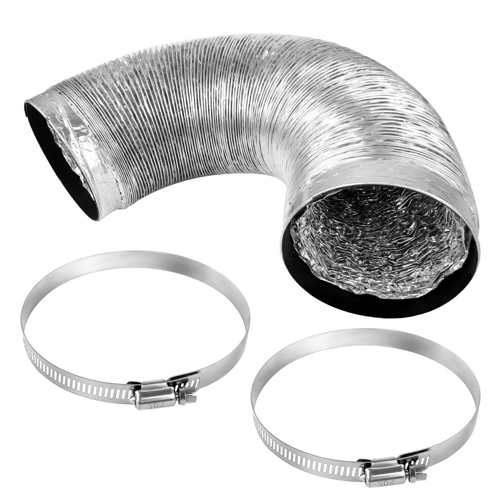 3M Aluminum Air Ducting Aluminum Flexible Duct Hose Ventilation Ducting Aluminium Flexible Fan Ducting For Tumble Dryers Extractor Hoods Duct Fans Air 601549844966