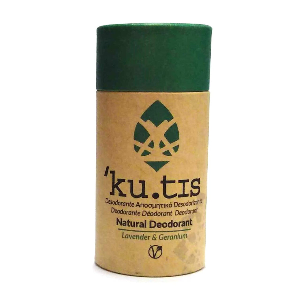 Kutis Skincare Purple Kutis Lavender & Geranium Plastic-Free Natural Vegan Deodorant