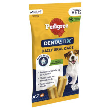 Dentastix - Daily Dental Care Chews, Small Dog Treats from 5-10 kg, 10 Bags (10 x 110 g/Total of 70 Sticks)