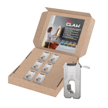 Plasterboard Picture Hanger - 6 Hooks, Holds up to 20 kg - Ideal for Heavy Items, Mirrors, and Home Décor - No Tools Needed