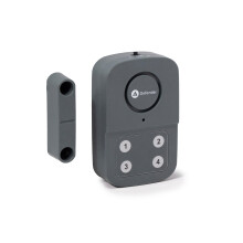 Dual Activation Shed & Garage Alarm - Battery Powered Intruder Alarm - Wall Mounted Wireless Device - Ultra Loud 130dB Siren - Police Accredited