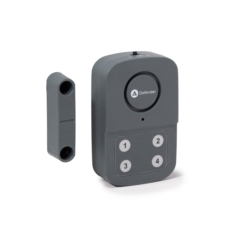 Dual Activation Shed & Garage Alarm - Battery Powered Intruder Alarm - Wall Mounted Wireless Device - Ultra Loud 130Db Siren - Police Accredited 5060447642435