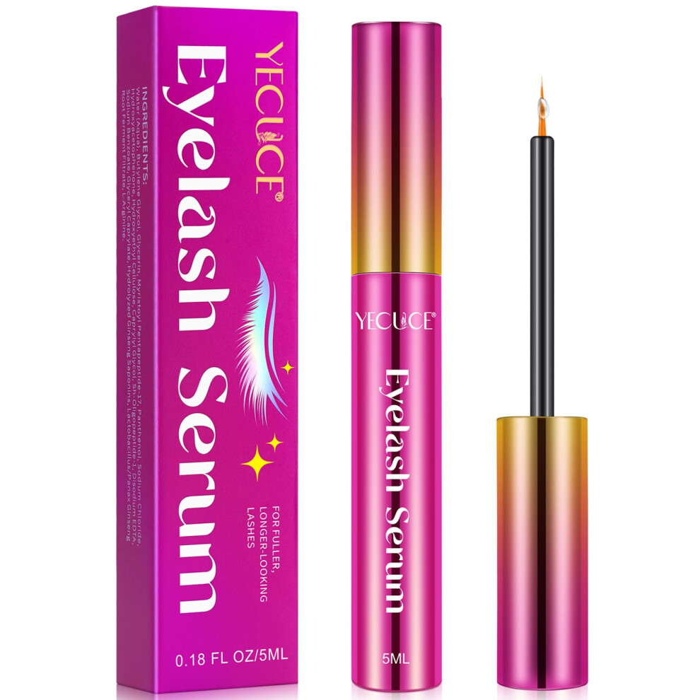 Roongduudll Eyelash Growth Serum - Eyelash Serum To Grow Lashes, Lash Serum For Eyelash Growth To Boost Thicker, Fuller, And Longer Lashes, Eye Lash Serum Growth