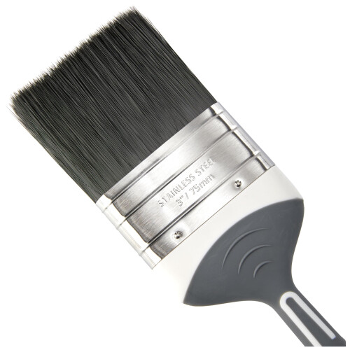 Harris Seriously Good Metalwork Flat Paint Brush, 3", Grey, 102071002 2