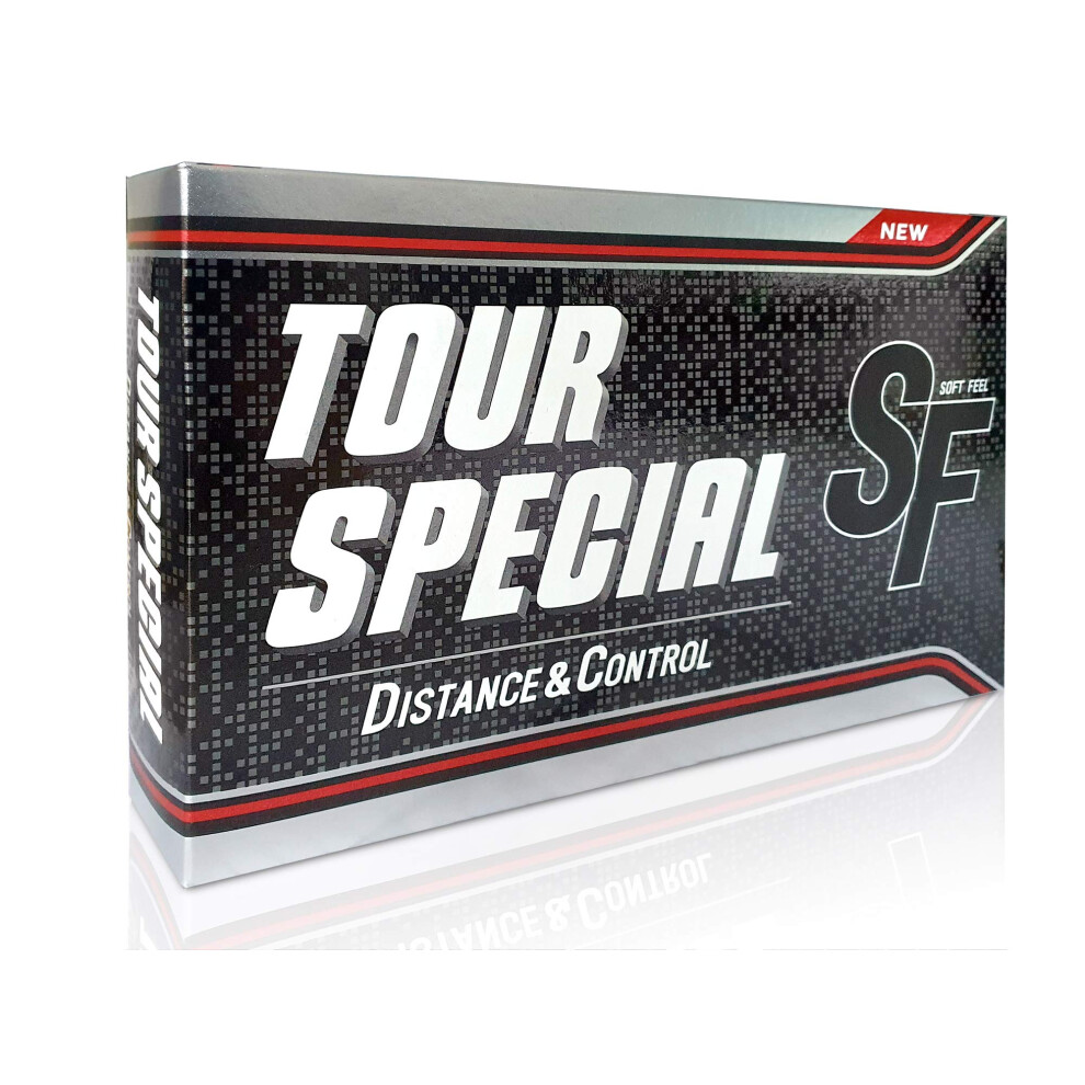 Photos - Golf TOUR SPECIAL - 15  Balls - Distance and Control -  Balls for Men and Women, White