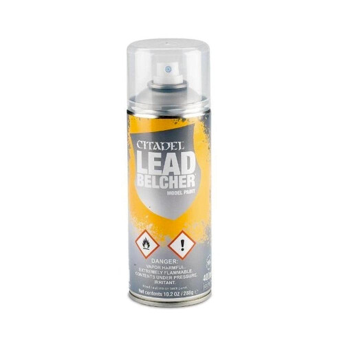 Games Workshop Citadel Colour LeadBelcher Spray Paint