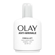 Anti-Wrinkle Firm & Lift Face And Neck Lotion With SPF15, Helps Visibly Reduce Fine Lines & Wrinkles And Protects Against Premature Signs Of