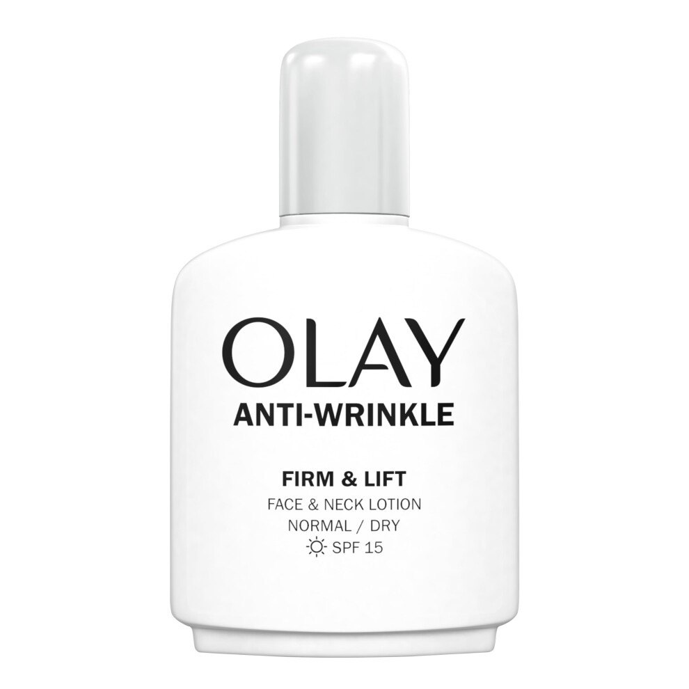 Anti-Wrinkle Firm & Lift Face And Neck Lotion With SPF15, Helps Visibly Reduce Fine Lines & Wrinkles And Protects Against Premature Signs Of