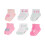 Under Armour Flickor Multipack Kvarter Socker, Rosa Hjärtan, 2-4T US 5